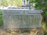 Taylor, Frederick